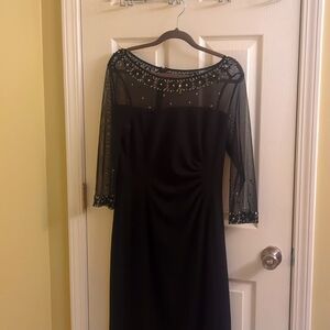 Long black dress